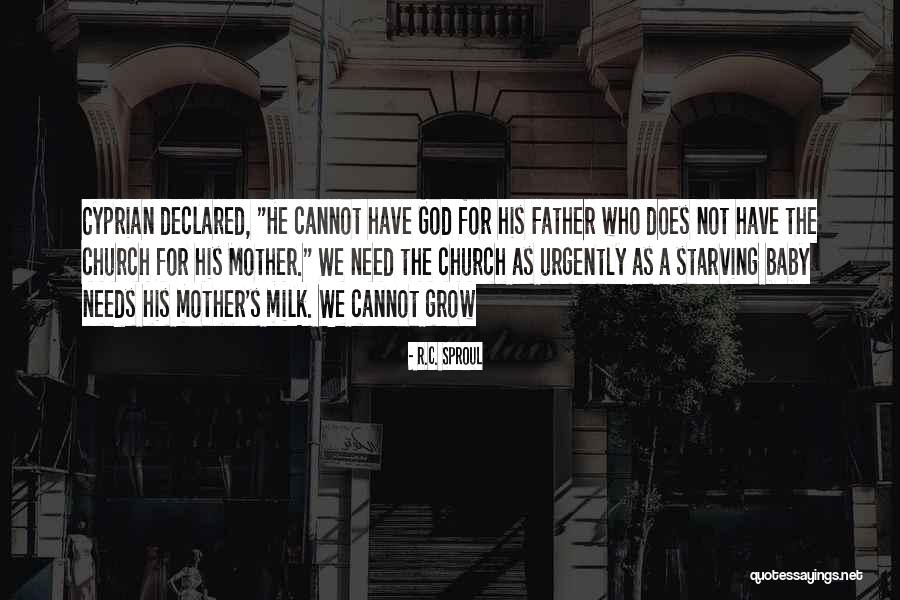 Church As Mother Quotes By R.C. Sproul Church As Mother Quotes By R.C. Sproul