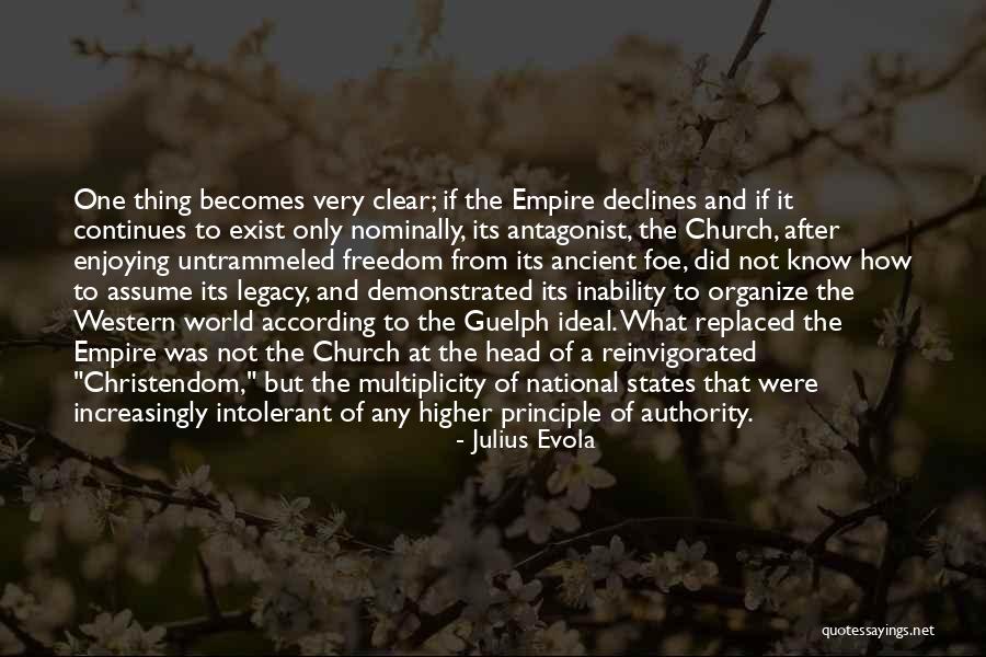 Church Authority Quotes By Julius Evola Church Authority Quotes By Julius Evola