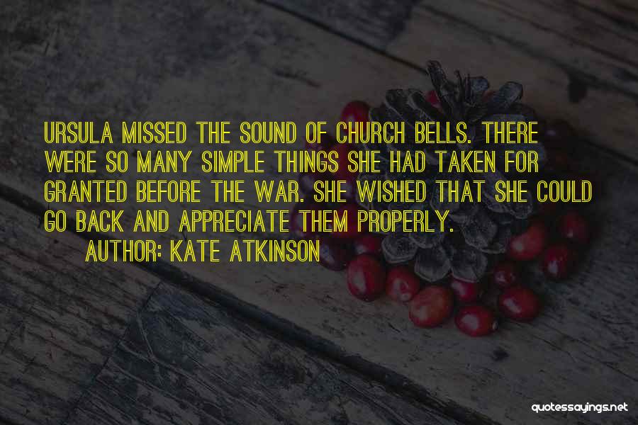 Church Bells Quotes By Kate Atkinson