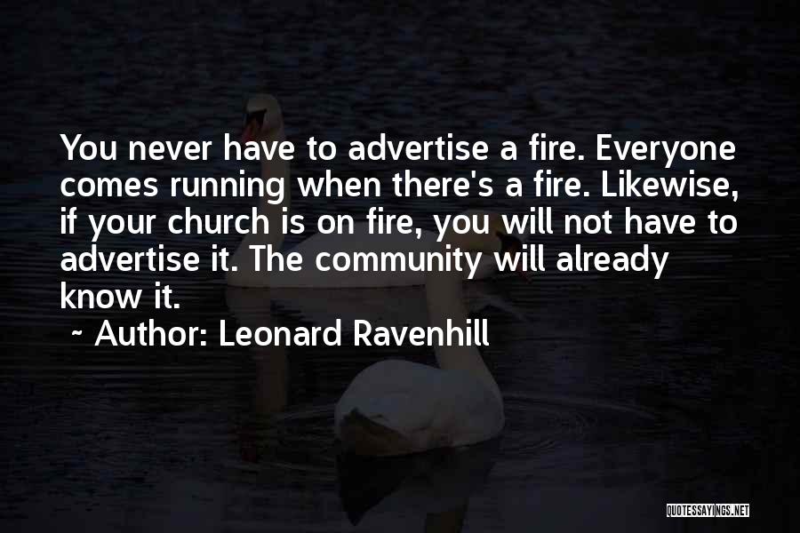 Church Community Quotes By Leonard Ravenhill