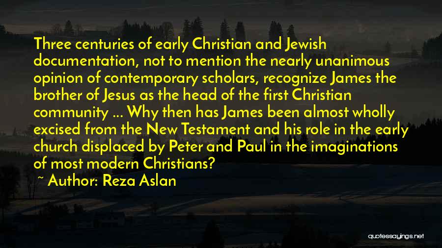 Church Community Quotes By Reza Aslan