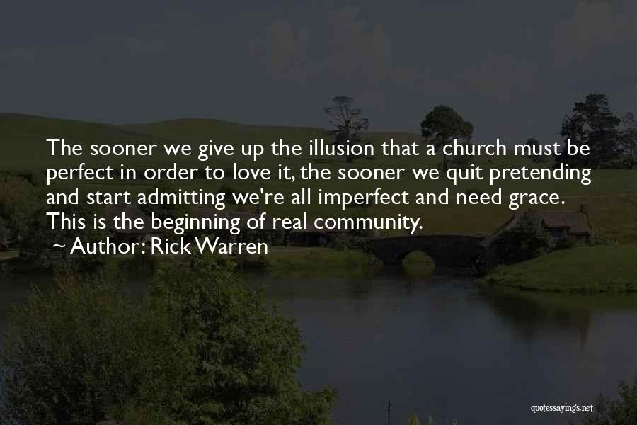 Church Community Quotes By Rick Warren