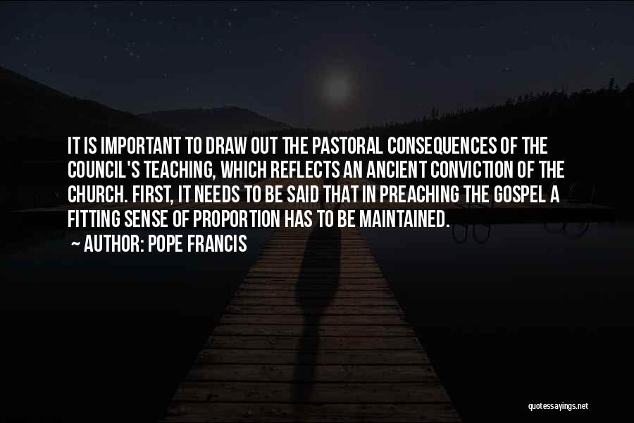 Church Council Quotes By Pope Francis