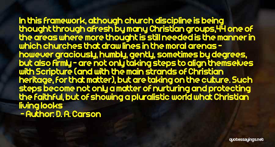 Church Faithfulness Quotes By D. A. Carson