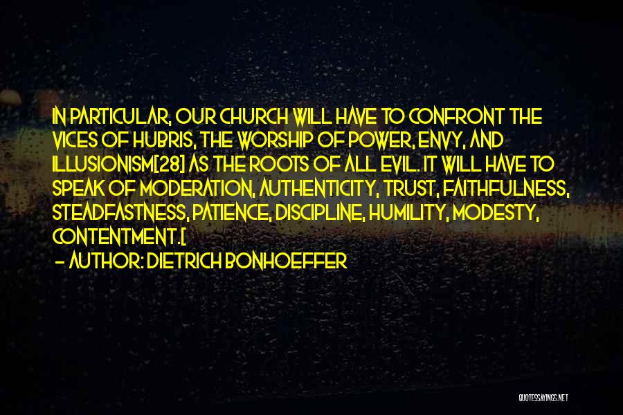 Church Faithfulness Quotes By Dietrich Bonhoeffer