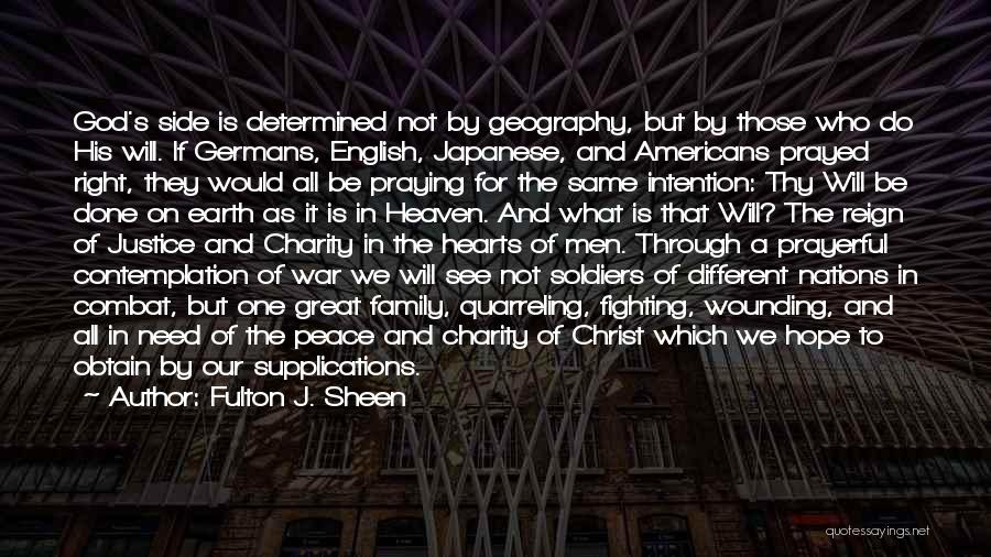 Church Family Quotes By Fulton J. Sheen