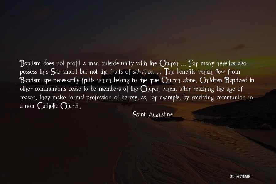 Church Flow Quotes By Saint Augustine Church Flow Quotes By Saint Augustine