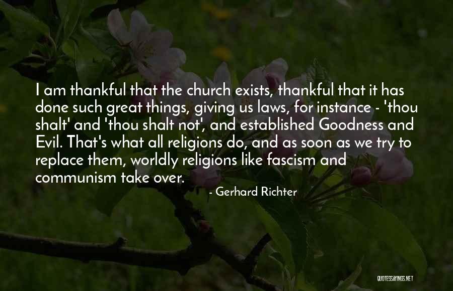 Church Giving Quotes By Gerhard Richter Church Giving Quotes By Gerhard Richter