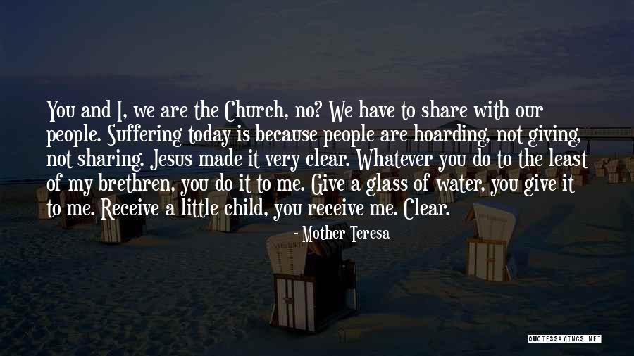 Church Giving Quotes By Mother Teresa Church Giving Quotes By Mother Teresa