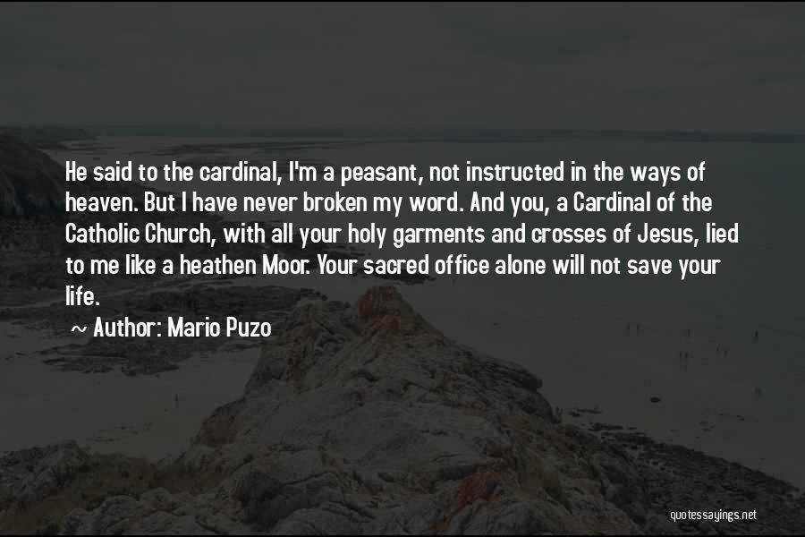 Church Going Hypocrisy Quotes By Mario Puzo
