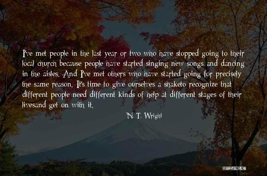 Church Going Quotes By N. T. Wright
