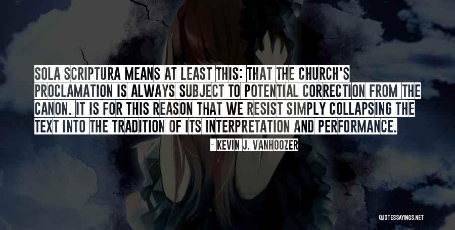 Church Going Text Quotes By Kevin J. Vanhoozer Church Going Text Quotes By Kevin J. Vanhoozer