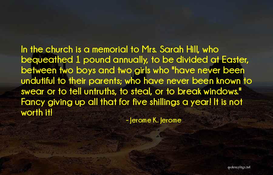 Church Humor Quotes By Jerome K. Jerome Church Humor Quotes By Jerome K. Jerome