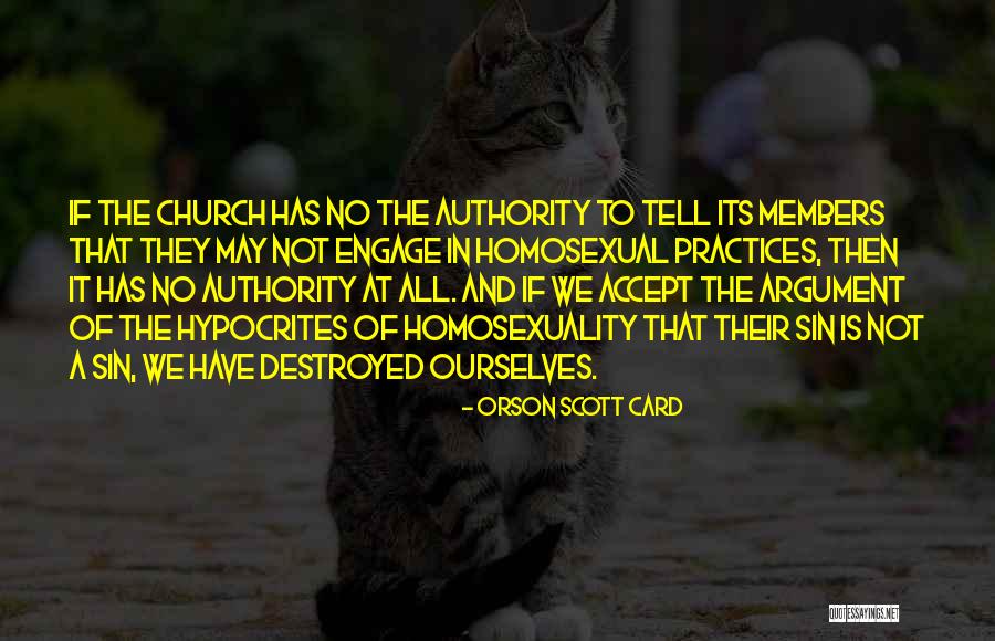 Church Hypocrites Quotes By Orson Scott Card Church Hypocrites Quotes By Orson Scott Card