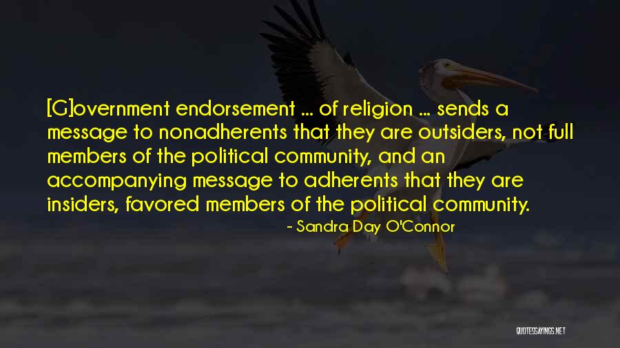 Church In The Outsiders Quotes By Sandra Day O'Connor Church In The Outsiders Quotes By Sandra Day O'Connor