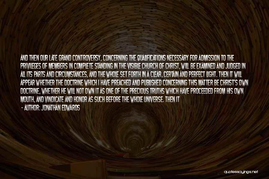 Church Man Quotes By Jonathan Edwards