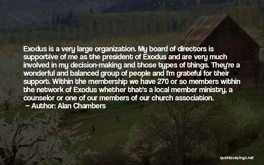 Church Members Quotes By Alan Chambers