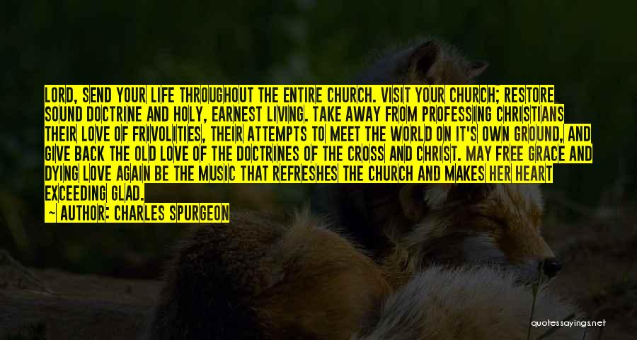 Church Music Quotes By Charles Spurgeon