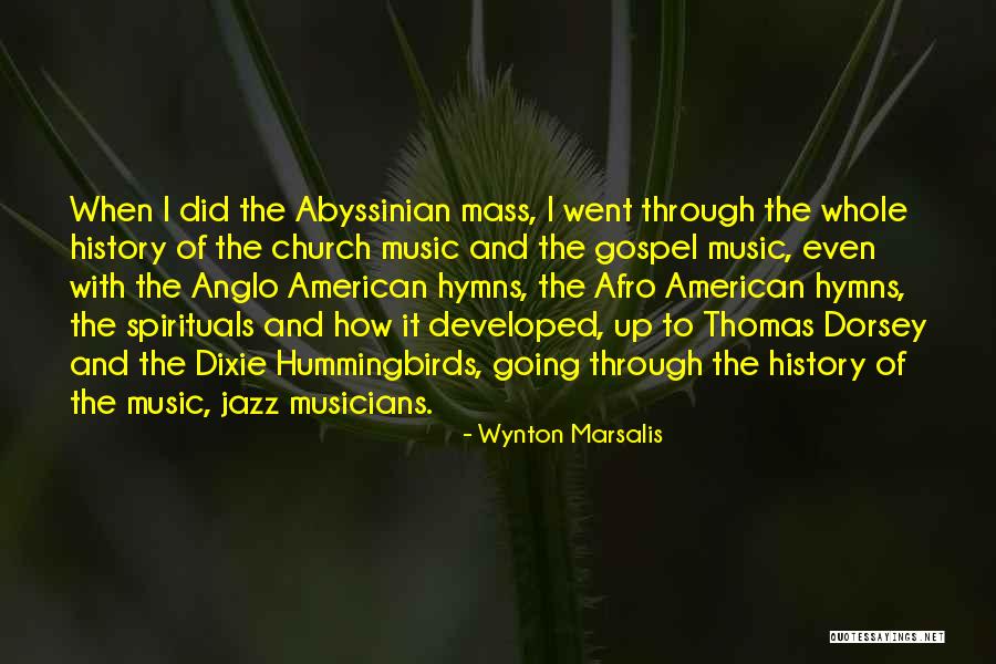 Church Musicians Quotes By Wynton Marsalis