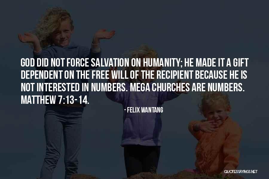 Church Not Made Quotes By Felix Wantang Church Not Made Quotes By Felix Wantang