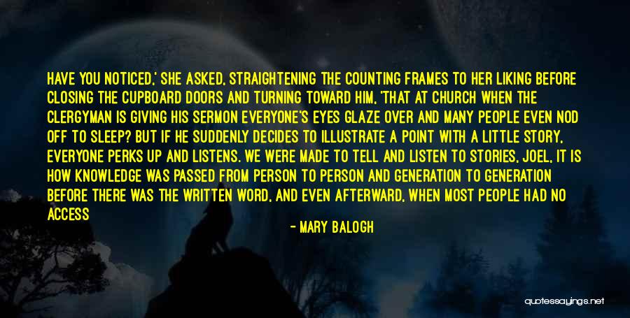 Church Not Made Quotes By Mary Balogh Church Not Made Quotes By Mary Balogh