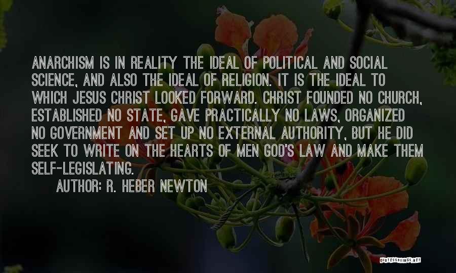 Church Of Science Quotes By R. Heber Newton