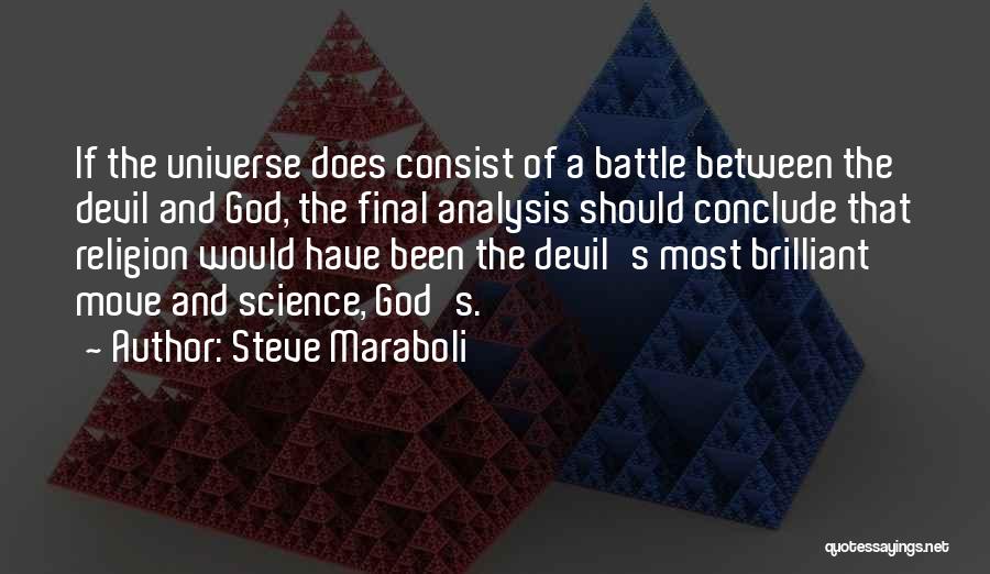 Church Of Science Quotes By Steve Maraboli