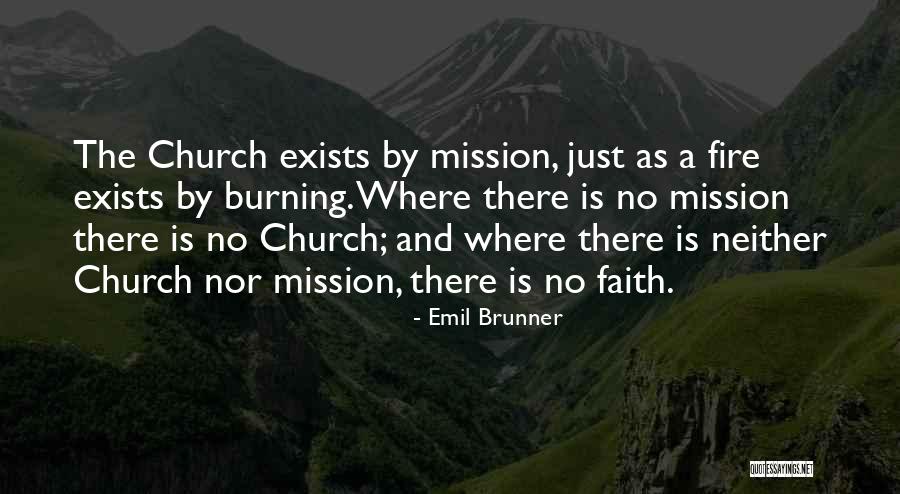 Church On Fire Quotes By Emil Brunner Church On Fire Quotes By Emil Brunner
