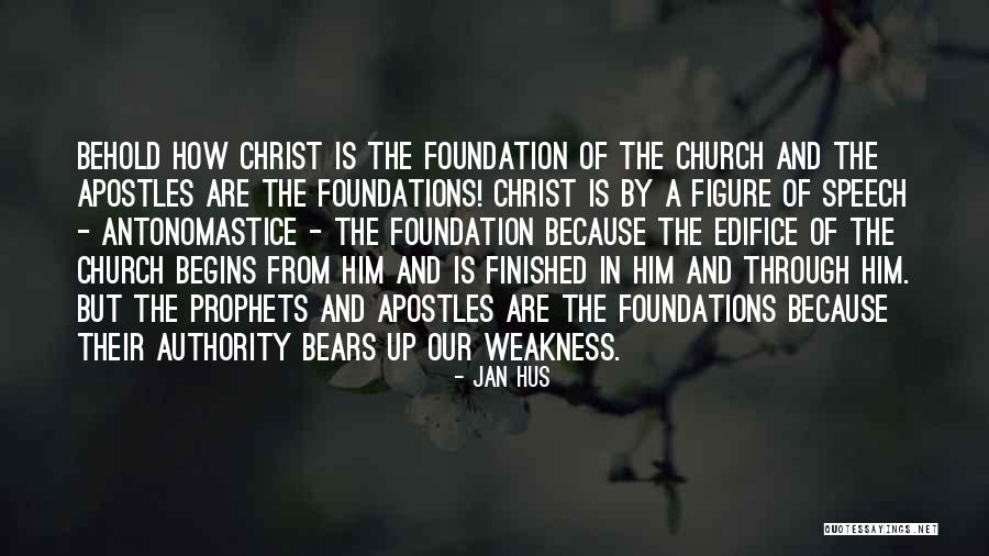 Church One Foundation Quotes By Jan Hus Church One Foundation Quotes By Jan Hus