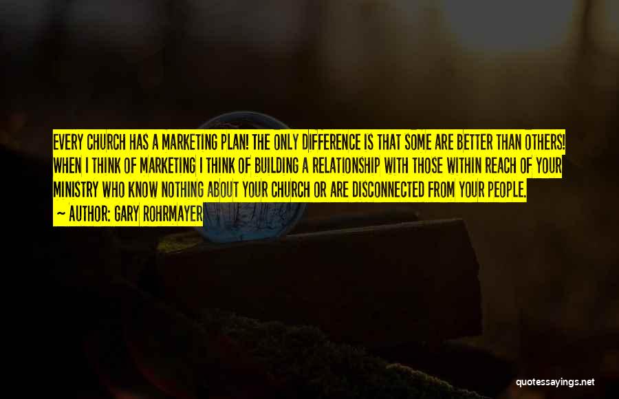 Church Planting Quotes By Gary Rohrmayer Church Planting Quotes By Gary Rohrmayer