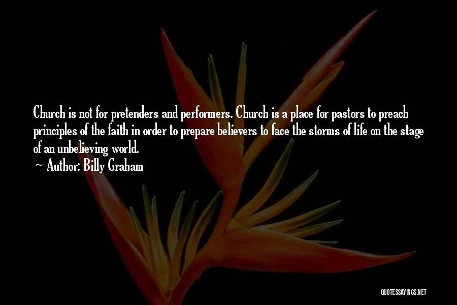 Church Pretenders Quotes By Billy Graham