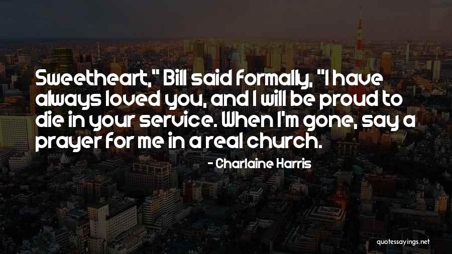 Church Service Quotes By Charlaine Harris Church Service Quotes By Charlaine Harris