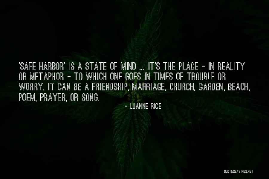 Church Song Quotes By Luanne Rice Church Song Quotes By Luanne Rice