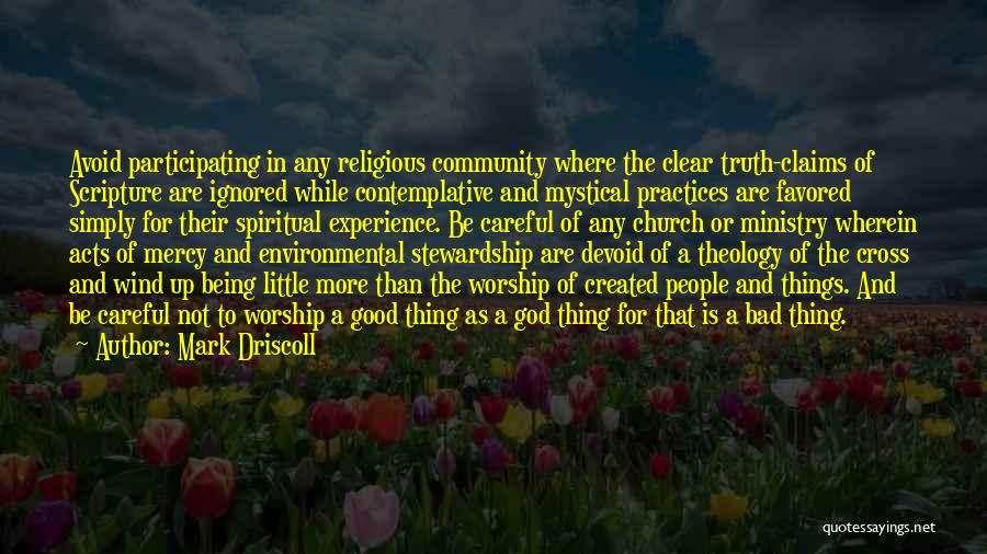 Church Stewardship Quotes By Mark Driscoll