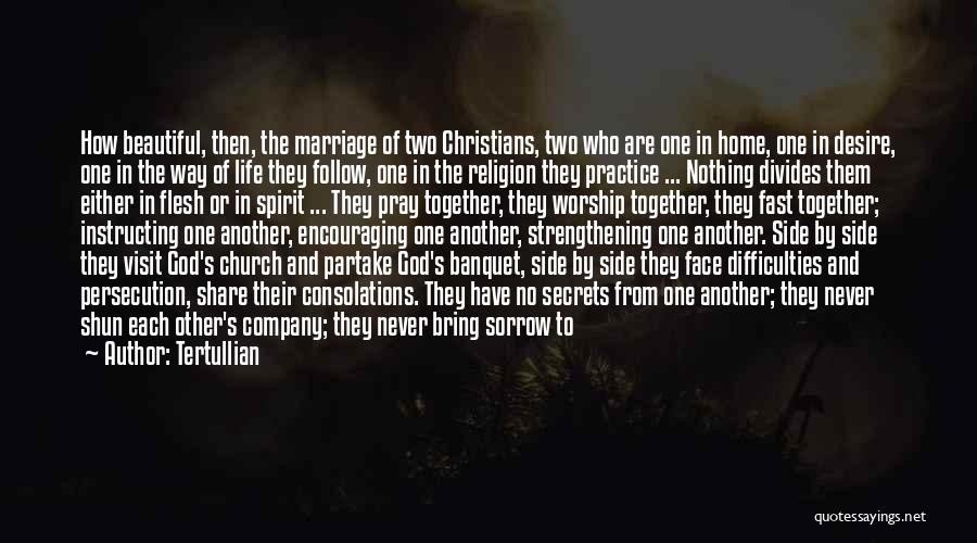 Church Visit Quotes By Tertullian