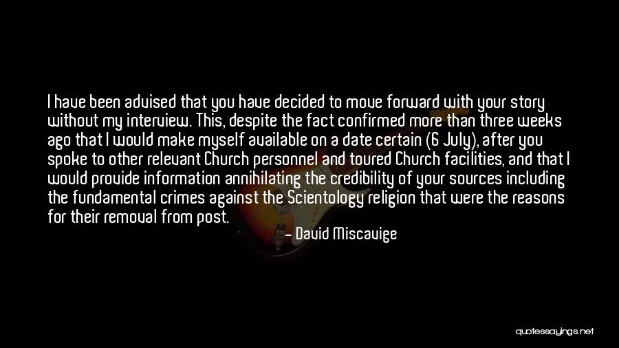 Church Without Religion Quotes By David Miscavige Church Without Religion Quotes By David Miscavige