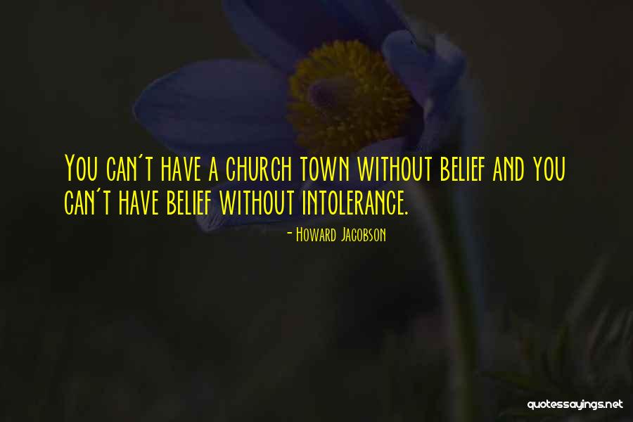 Church Without Religion Quotes By Howard Jacobson Church Without Religion Quotes By Howard Jacobson