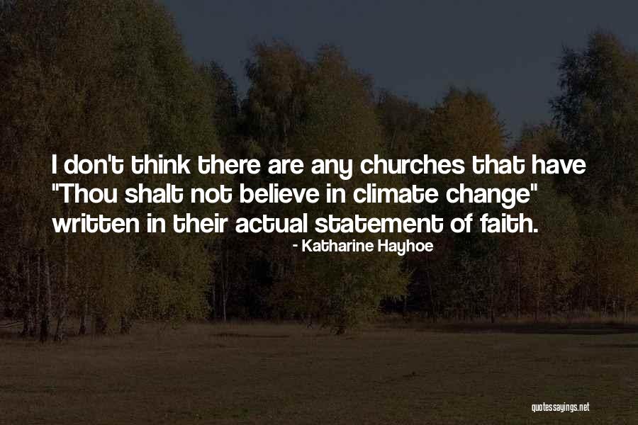 Churches Faith Quotes By Katharine Hayhoe Churches Faith Quotes By Katharine Hayhoe