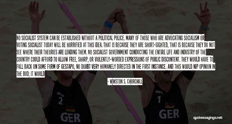 Churchill Socialism Quotes By Winston S. Churchill Churchill Socialism Quotes By Winston S. Churchill