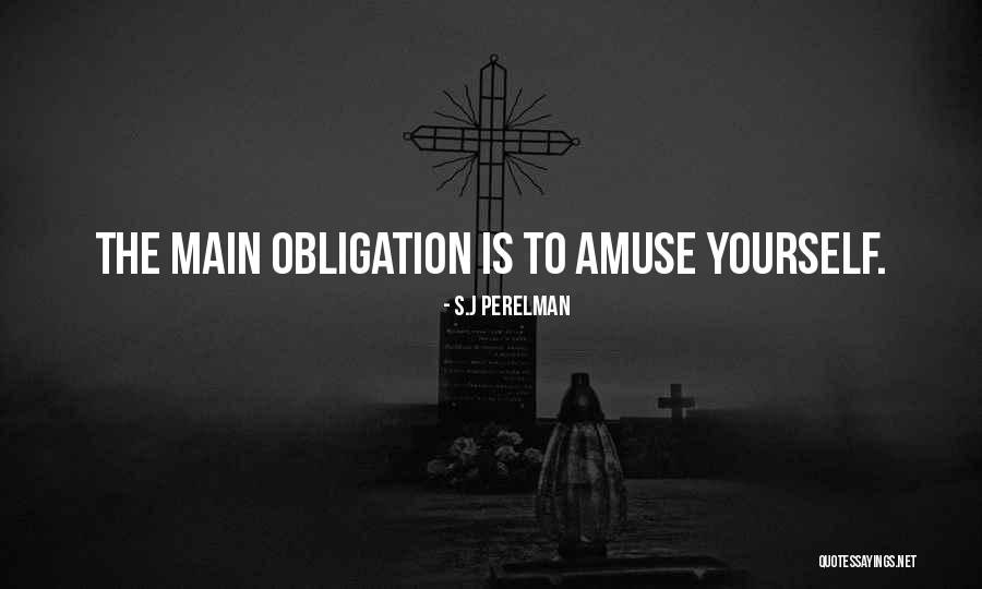 Churchwell Hedman Quotes By S.J Perelman