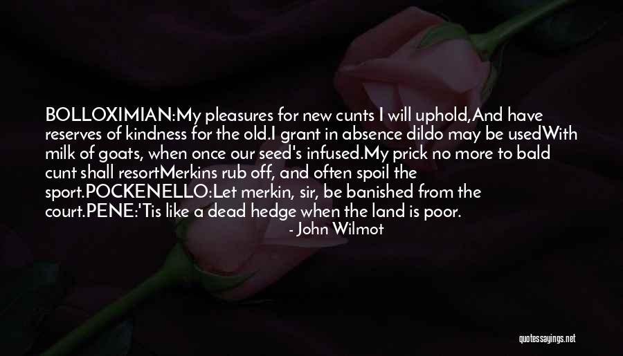 Churlishly Quotes By John Wilmot Churlishly Quotes By John Wilmot