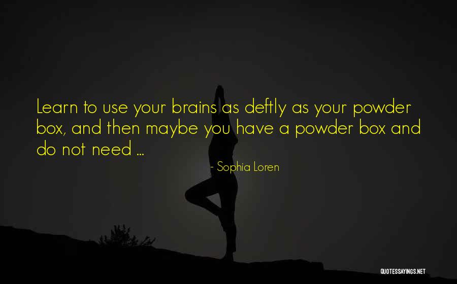 Chutingstar Quotes By Sophia Loren Chutingstar Quotes By Sophia Loren