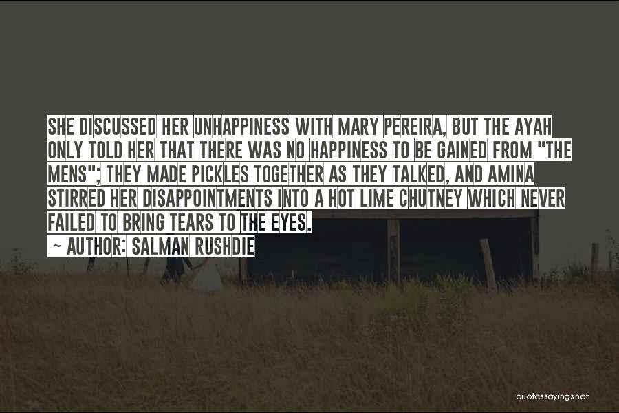 Chutney Quotes By Salman Rushdie