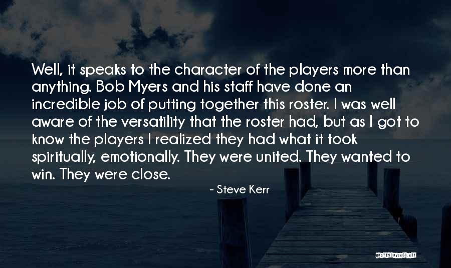 Chyten Tutoring Quotes By Steve Kerr Chyten Tutoring Quotes By Steve Kerr