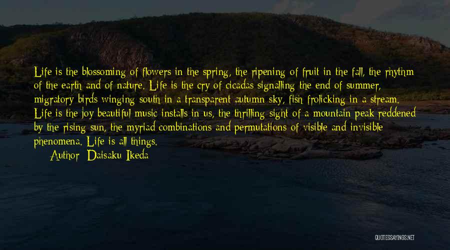 Cicadas Quotes By Daisaku Ikeda