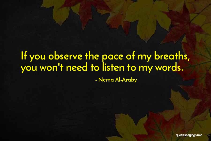 Ciccopn Quotes By Nema Al-Araby