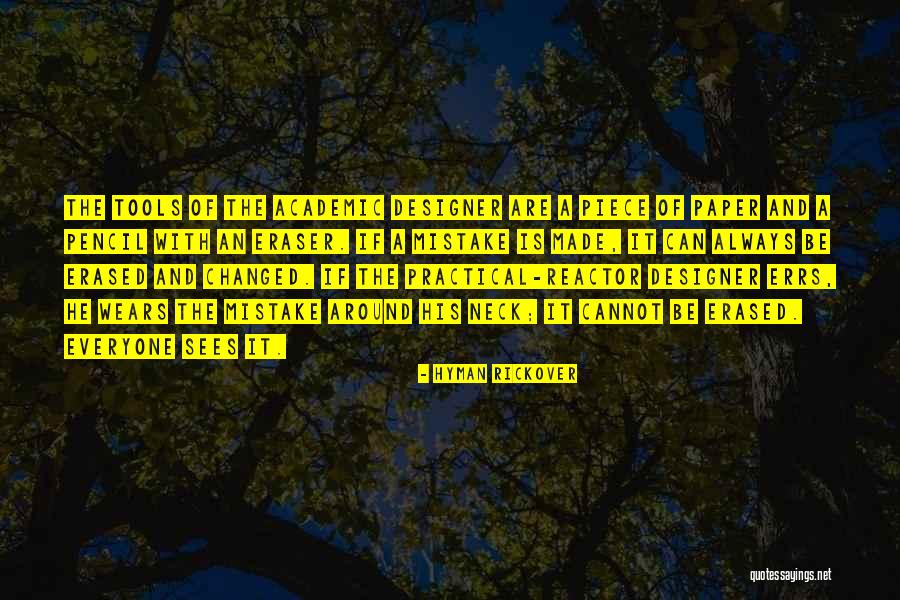 Cidades Espanholas Quotes By Hyman Rickover Cidades Espanholas Quotes By Hyman Rickover