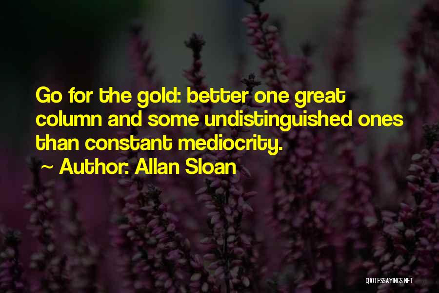 Cielstrasza Quotes By Allan Sloan