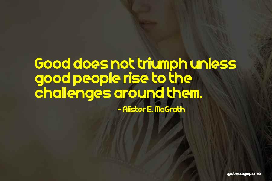 Ciemnoniebieski Quotes By Alister E. McGrath