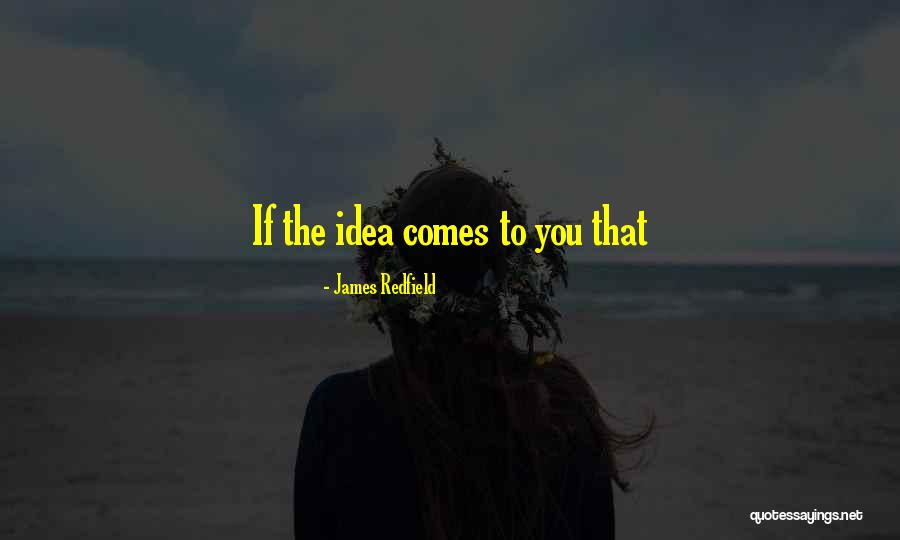 Cienie Do Oczu Quotes By James Redfield